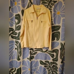 Cato Light Yellow Utility Jacket